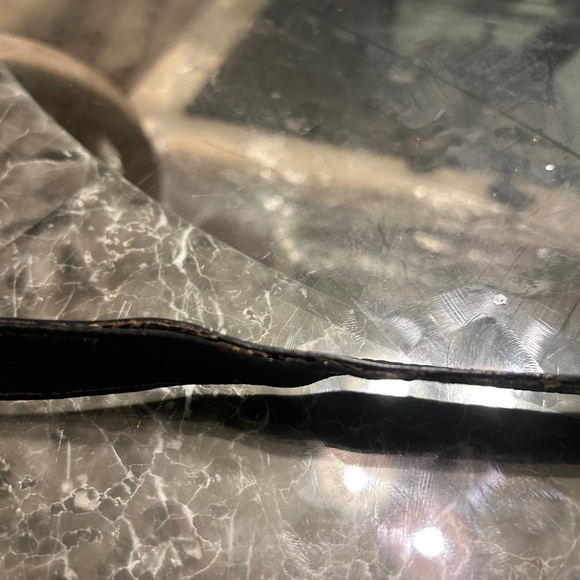 Gucci Ophidia vintage Monogram blue and beige leather bag. Luxury vintage Gucci - Picture 6 of 16